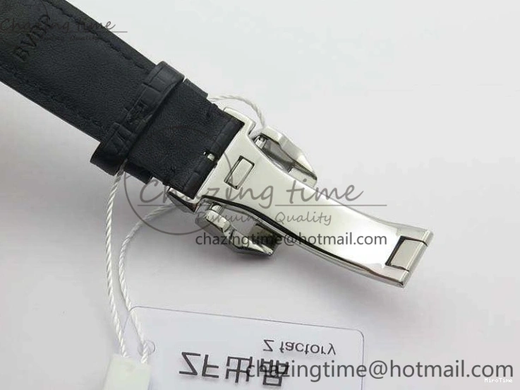 MIROTIME 0421 MoistureWicking Portuguese IW371491 ZF 1:1 Best Edition SS Blue Dial On Leather Strap A79350 (Slim Movement) V 7221